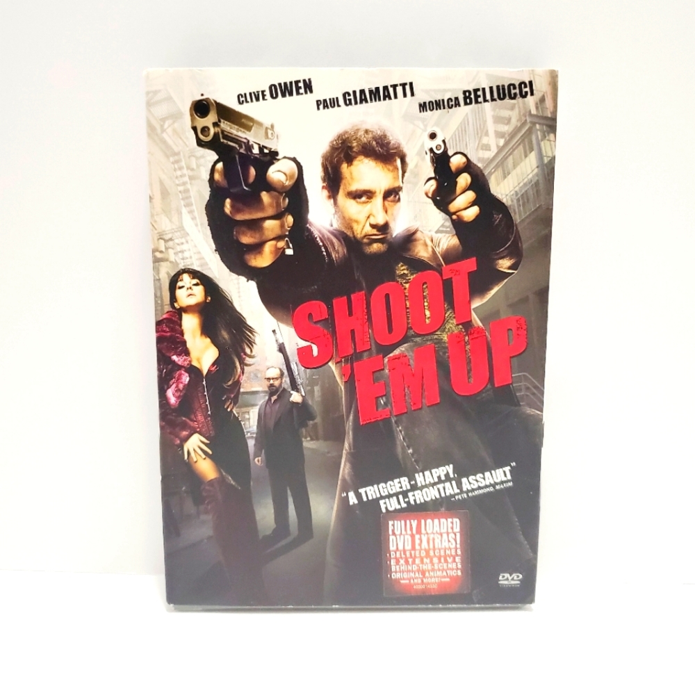 DVD Shoot 'Em Up Clive Owen 2008 NEW & UNOPENED Rated R New Line